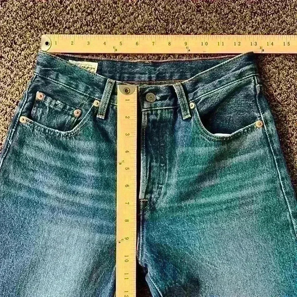 Levi’s 501 Big E Premium Jeans Button Fly 25 X 32 - Picture 7 of 15